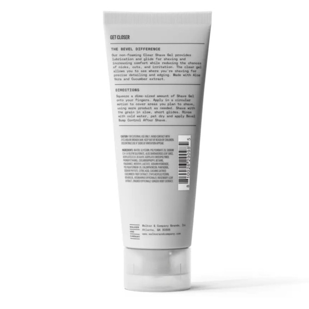 CLEAR SHAVE GEL 4 fl oz/120 ml - Picture 2 of 6